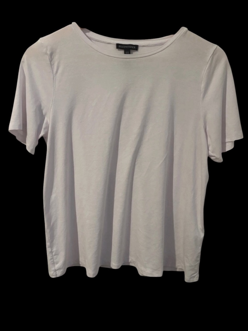 Eileen Fisher Short Sleeve Crewneck Tee - Pale Lavender